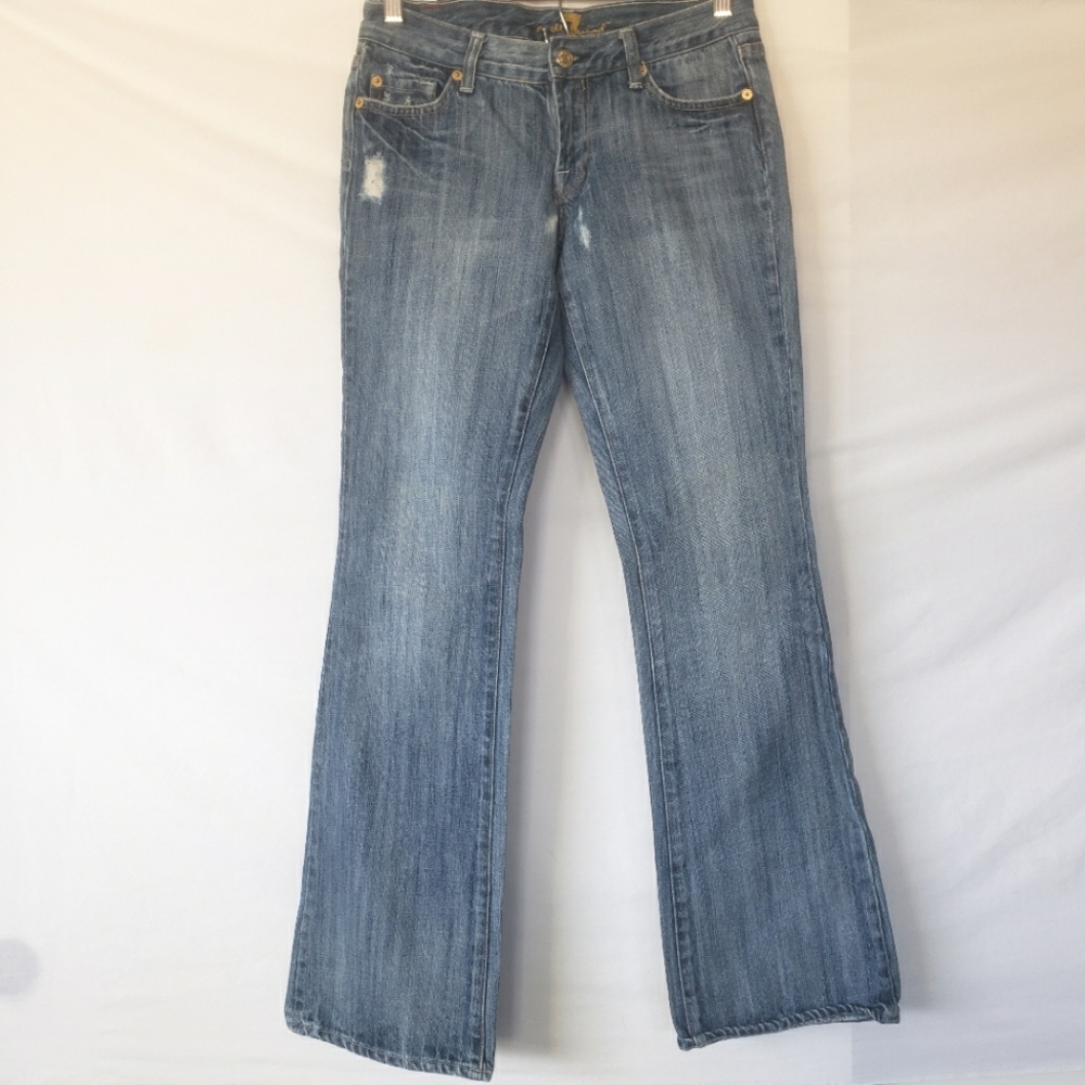 Y2k Citizens of humanity super low rise flair jeans, size 28
